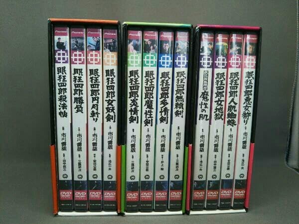 Amazon.co.jp: 帯あり [市川雷蔵] 眠狂四郎全集 DVD-BOX 全3巻